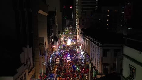 Hindu-Nacht-Thaipusam-Straßenfest-Parade