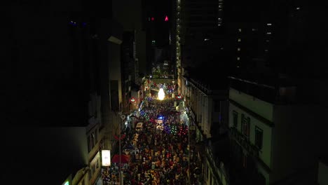 Hindu-Nacht-Thaipusam-Straßenfest-Parade