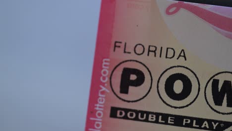 Florida-lottery-power-ball-lottery-ticket