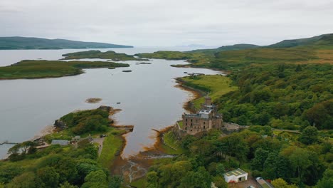 Vista-Aérea-Del-Castillo-De-Dunvegan