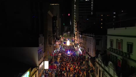 Hindu-Nacht-Thaipusam-Straßenfest-Parade