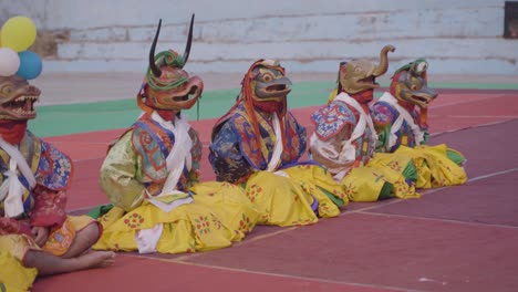 This-is-traditional-Buddhist-festival-held-every-year-in-pedong-monastery