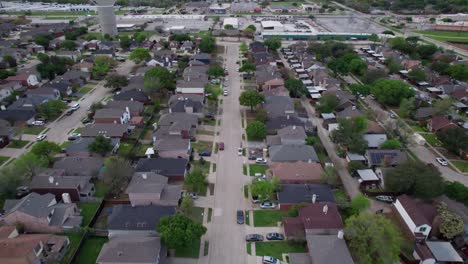 Este-Es-Un-Video-Aéreo-De-Un-Vecindario-En-Lewisville,-Texas