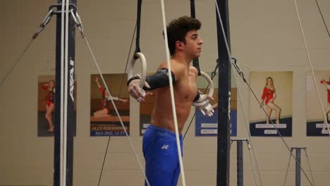 Competitive-gymnastics-routine-on-the-rings
