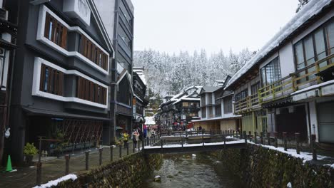 Mountains-of-Tohoku-Northern-Japan,-Peaceful-countryside-in-Japan