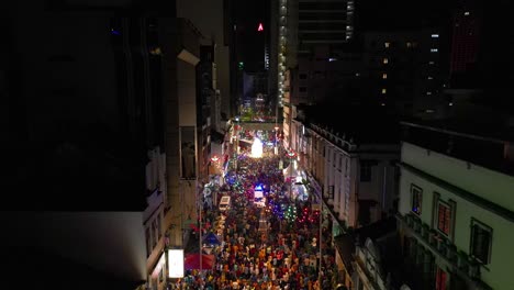 Hindu-night-Thaipusam-street-festival-parade