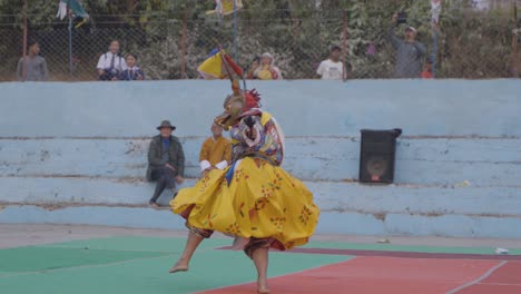 Dies-Ist-Ein-Traditionelles-Buddhistisches-Fest,-Das-Jedes-Jahr-Im-Pedong-Kloster-Stattfindet