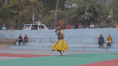 Dies-Ist-Ein-Traditionelles-Buddhistisches-Fest,-Das-Jedes-Jahr-Im-Pedong-Kloster-Stattfindet