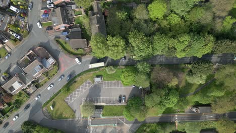 editorial-aerial-views-of-a-road-traffic-accident-between-drivers-in-the-UK