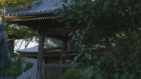 Japanese-statue-of-the-founder-of-the-temple