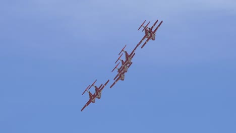 Formation-Flight-Tutor-CT-114-Jet-Aircraft-at-Abbotsford-Airshow-2023