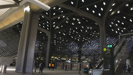 Haramain-rail-train-station-panning-wide-shot