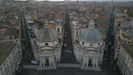 Beautiful-Establishing-Drone-Shot-Above-Piazza-del-Popolo