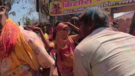 POV-SHOT-Many-people-are-dancing-and-many-people-are-walking-towards-the-temple