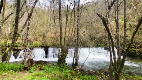 Cascada-Del-Prado,-Vilar-De-Barrio,-Ourense