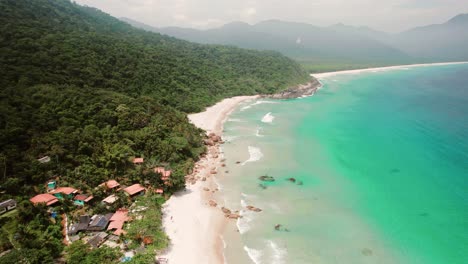 Big-island-Ilha-Grande-tropical-beach-Angra-dos-Reis,-Rio-de-Janeiro,-Brazil