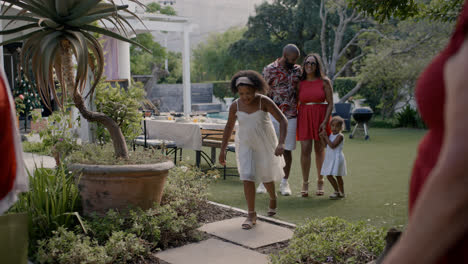 Happy-family-celebrating-at-the-garden