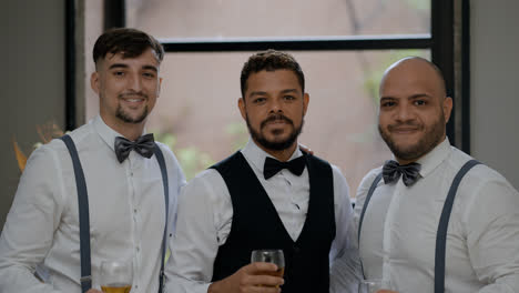 Groom-with-best-men