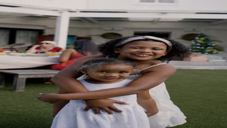 Happy-family-celebrating-at-the-garden