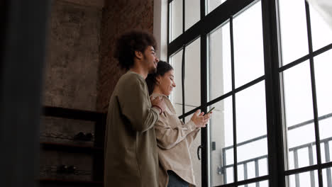 Black-couple-at-home