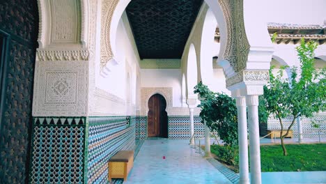 El-Mechouar-Palace-is-a-Zianid-royal-palace-complex,-located-in-Tlemcen,-Algeria