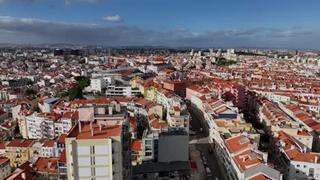 Drohnenaufnahmen-Vom-Flug-über-Lissabon