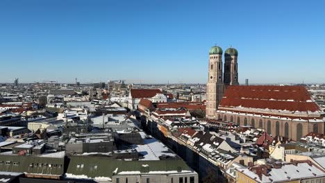 Munich-Germany-aerial-view-of-old-town