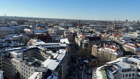 Aerial-view-of-Munich-germany-from-the-top-of-st-peters-church
