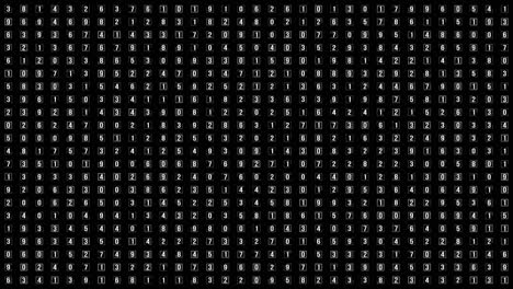 Zufälliger-Binärcode-In-Zahlen,-Der-Den-HUD-UI-Bildschirm-Wiederholt,-Chiffre,-Binär--Oder-Programmquellcode,-Technologischer-Hintergrund-4k