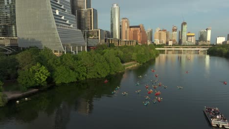 April-2024---4K-aerial-of-downtown-Austin,-Texas,-USA