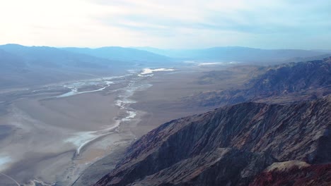 Badwater-Basin-From-Dante's-View-Overlook-In-Death-Valley-National-Park-In-California,-USA