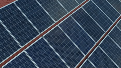 Closeup-of-Solar-Panels-Mounted-On-The-House-Roof