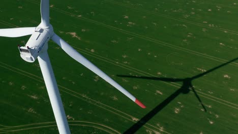 Aerial-footage-of-wind-turbine-providing-sustainable-energy