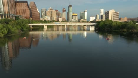 April-2024---4K-aerial-of-downtown-Austin,-Texas,-USA