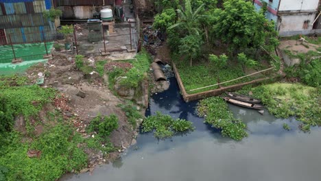 Industrial-Wastewater-releasing-into-River