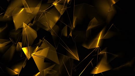 Animación-En-Bucle-Vj-De-Fondo-De-Destello-Parpadeante-Brillante-Dorado-4k