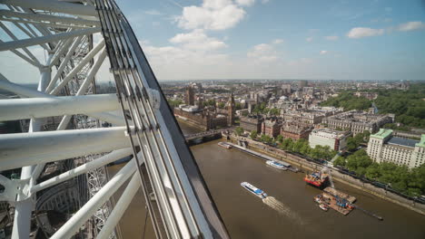 Hyperlapse-Des-Erlebnisses-Aus-Einer-Der-Gondeln-Des-London-Eye