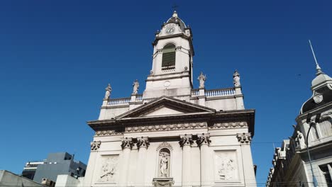 Basilika-San-José-De-Flores,-Städtisches-Wahrzeichen,-Historisches-Religiöses-Zentrum,-Stadt-Buenos-Aires,-Argentinien,-Heimatstadt-Von-Papst-Franziskus,-Christlicher-Führer