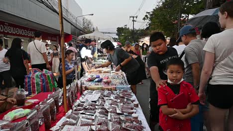 Famoso-Mercado-Nocturno-De-Chiang-Mai-Tailandia