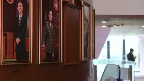 A-corridor-inside-the-Legislative-Council-building-and-near-the-chamber-where-Hong-Kong-Chief-Executive-John-Lee-Ka-chiu-speaks-for-the-first-time-during-a-question-and-answer-session-in-Hong-Kong