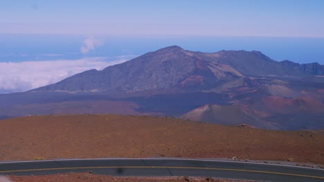 Zeitraffer-Eines-Vulkans-Auf-Maui