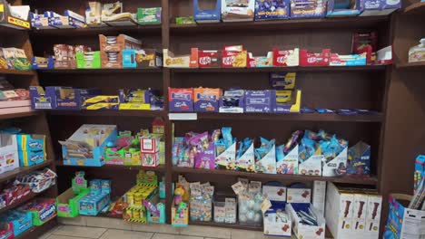 Various-candy-and-sweets-brands-from-England-on-store-shelves