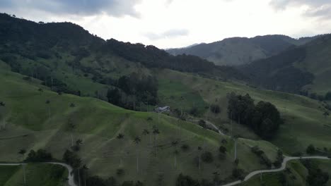 Flying-over-mountainous-Valle-de-la-Samaria-near-the-town-of-Salamina-in-the-Caldas-department-of-the-Coffee-Axis-in-Colombia