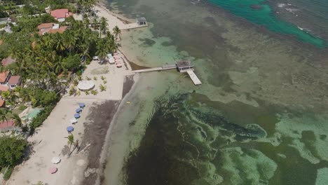 Playa-Guayacanes-Strand,-Provinz-San-Pedro-De-Macoris-In-Der-Dominikanischen-Republik