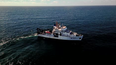 NOAA-Ships-Of-The-Pacific-Islands-Near-Del-Mar-In-San-Diego,-California,-United-States