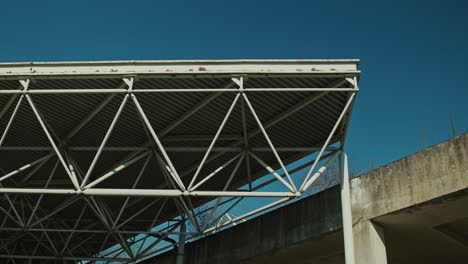 Metal-Roof-Structure-at-Abandoned-Zagreb-Hospital-Complex-Turned-Street-Art-Venue