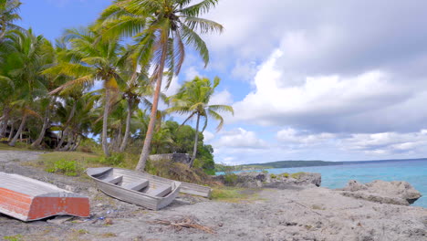 Panning-up-coast-line-scenery