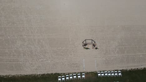 Ceremony-set-out-on-beach