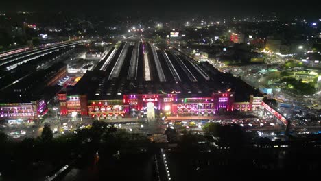 Aerial-view-of-Howrah-railway-station-Day-and-Night