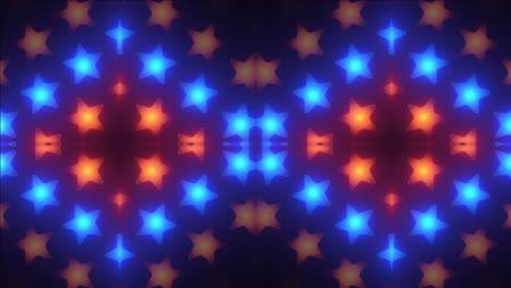 Colorful-stars-vj-loop-animated-background-for-events,-shows,-concerts,-parties,-presentations,-websites,-LED-wall-lights-vj-loop-4k